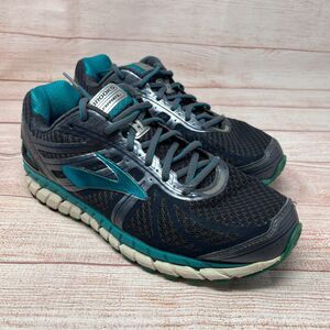 Brooks Ariel 16 Womens Size 10 Gray Blue Athletic Running Walking Shoes Sneaker